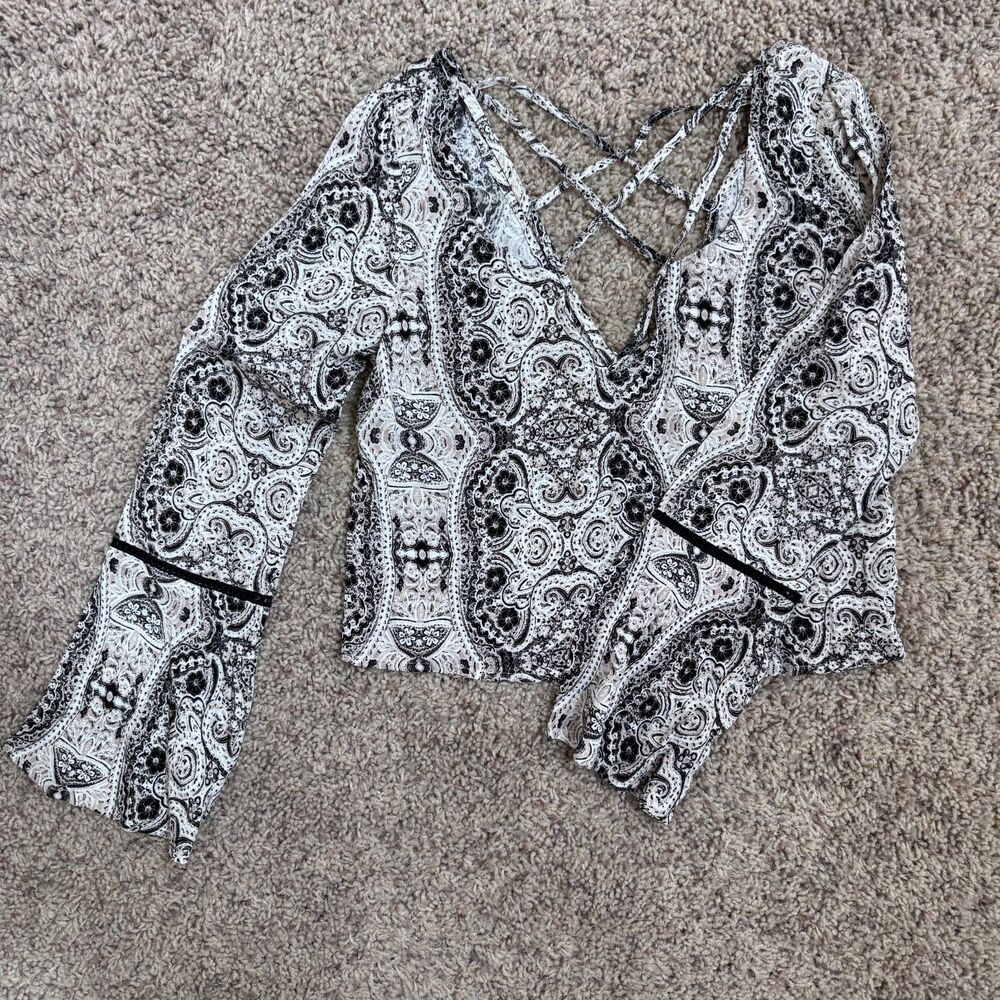 kendall + kylie women size small blouse top shirt